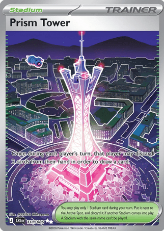 Pokemon TCG Chaos Rising - Prism Tower-111/086