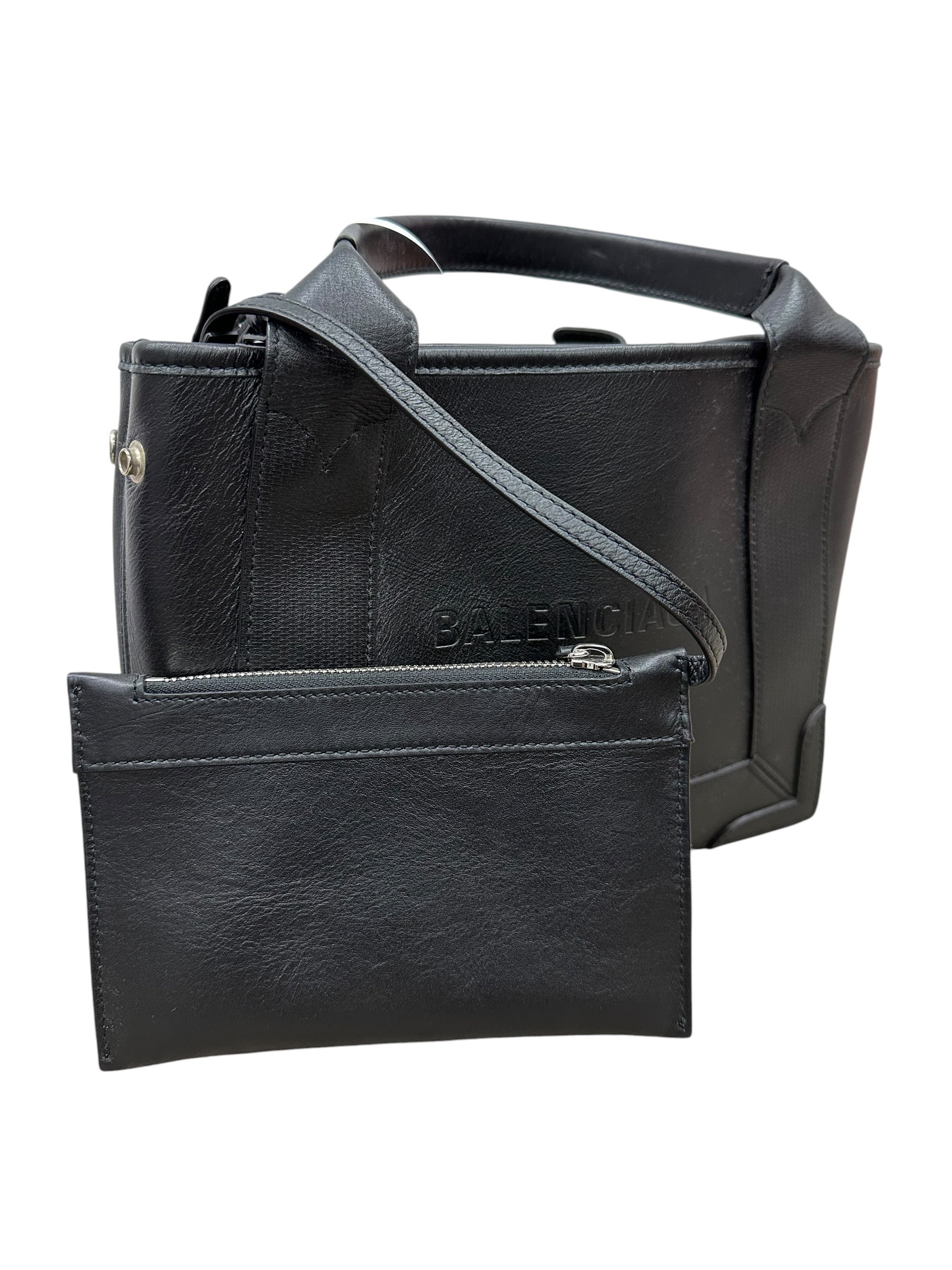 Pre-owned Balenciaga Navy Cabas Bag / Product Code: 081122