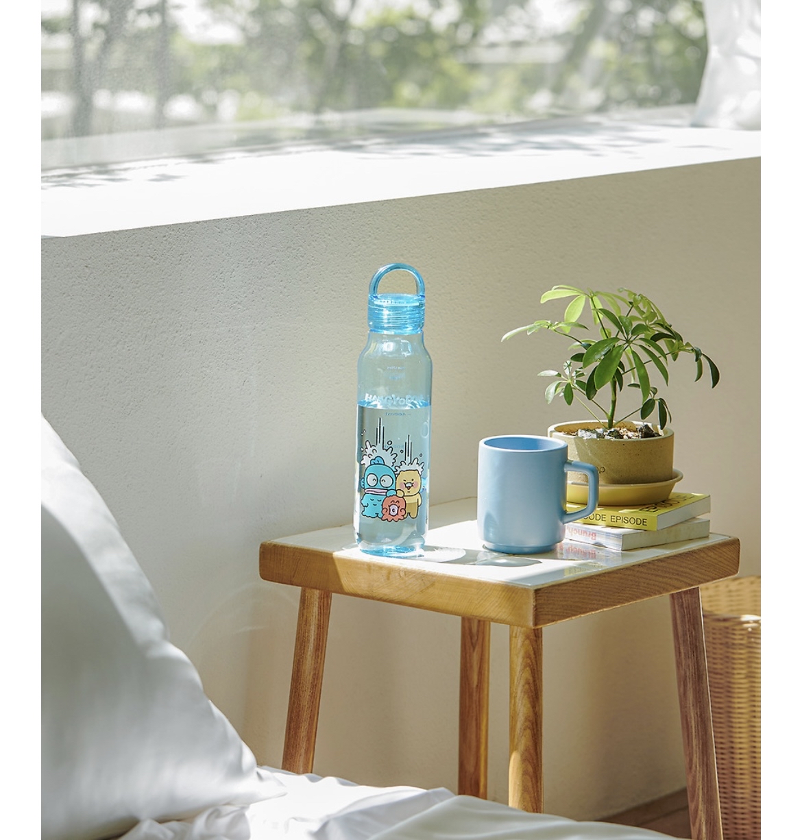 Kakao Friends x Hangyodon 水怪 透明水樽670ml🩵
