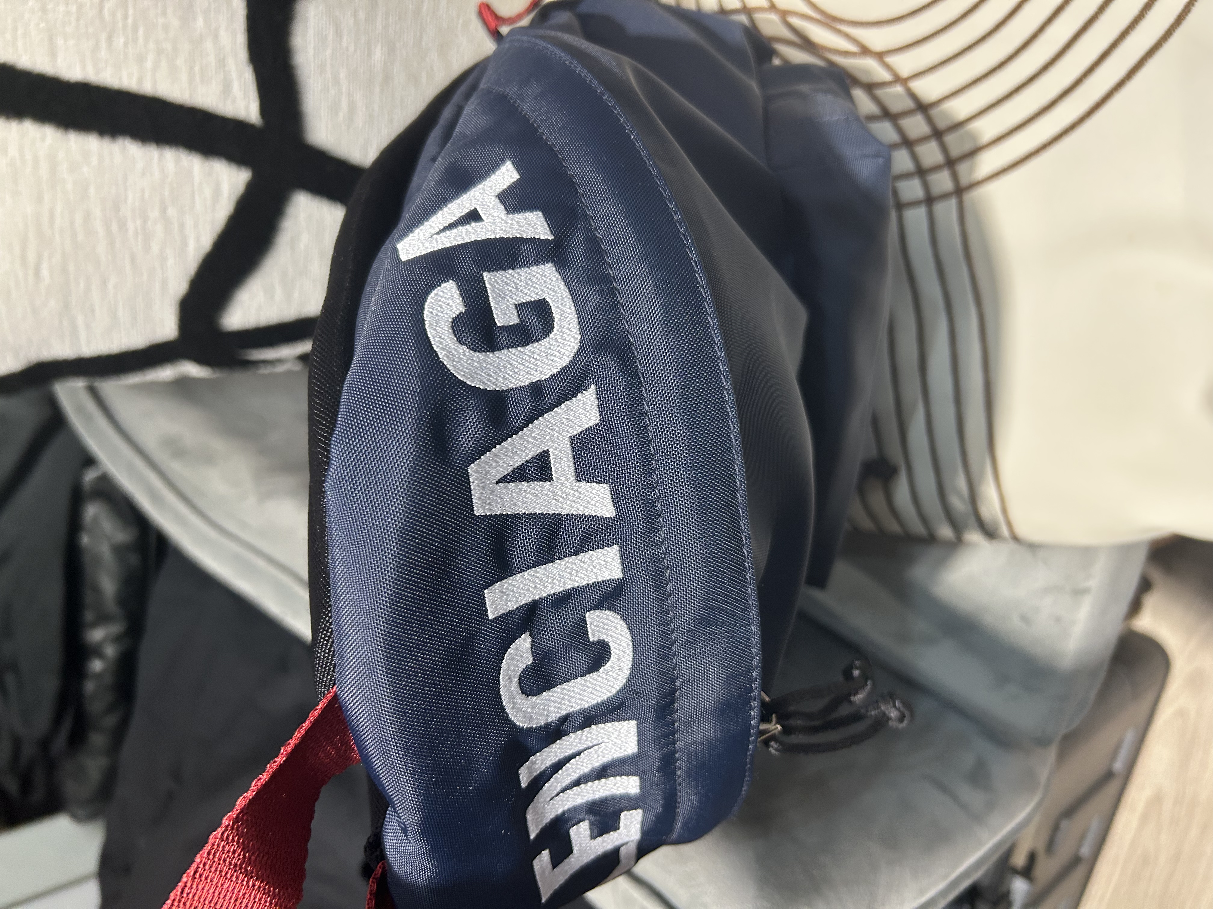 Balenciaga Nylon Backpack Navy 100%Authentic, 98%New ☑️Dust bag