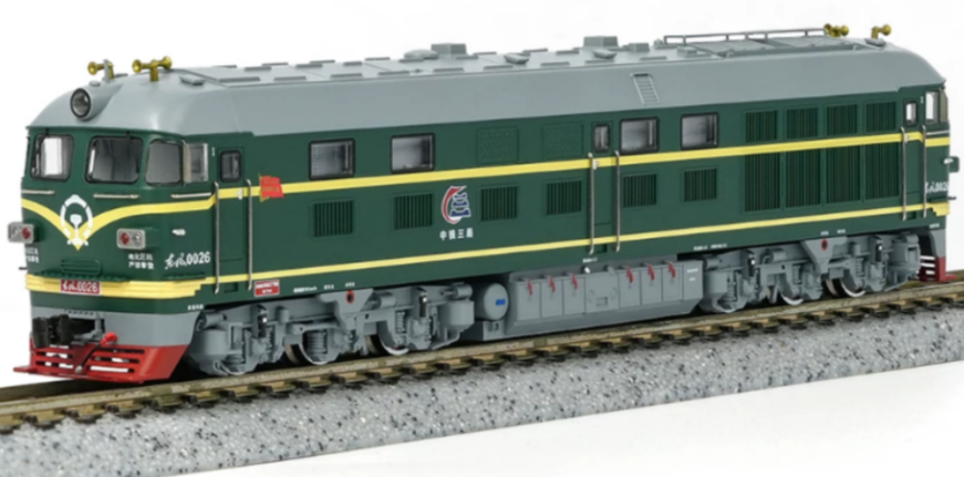  中國長嗚 東風4型內燃機車 DF4 N比例