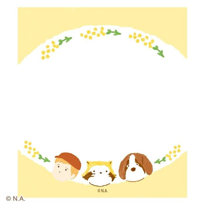 現貨｜IRODORI RASCAL 小浣熊 日本製 便條紙 Memo Notepad (花 LM393)