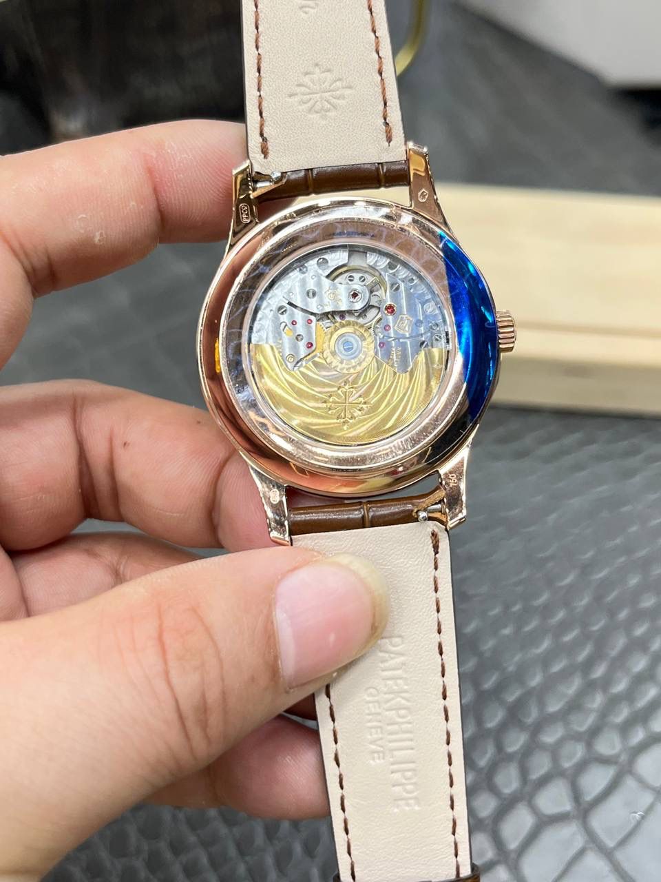 百达翡丽5205G-013复杂功能系列/40mm*11.36mm/搭载Caliber324 S QALU 24H/206全自动机械🚀🚀