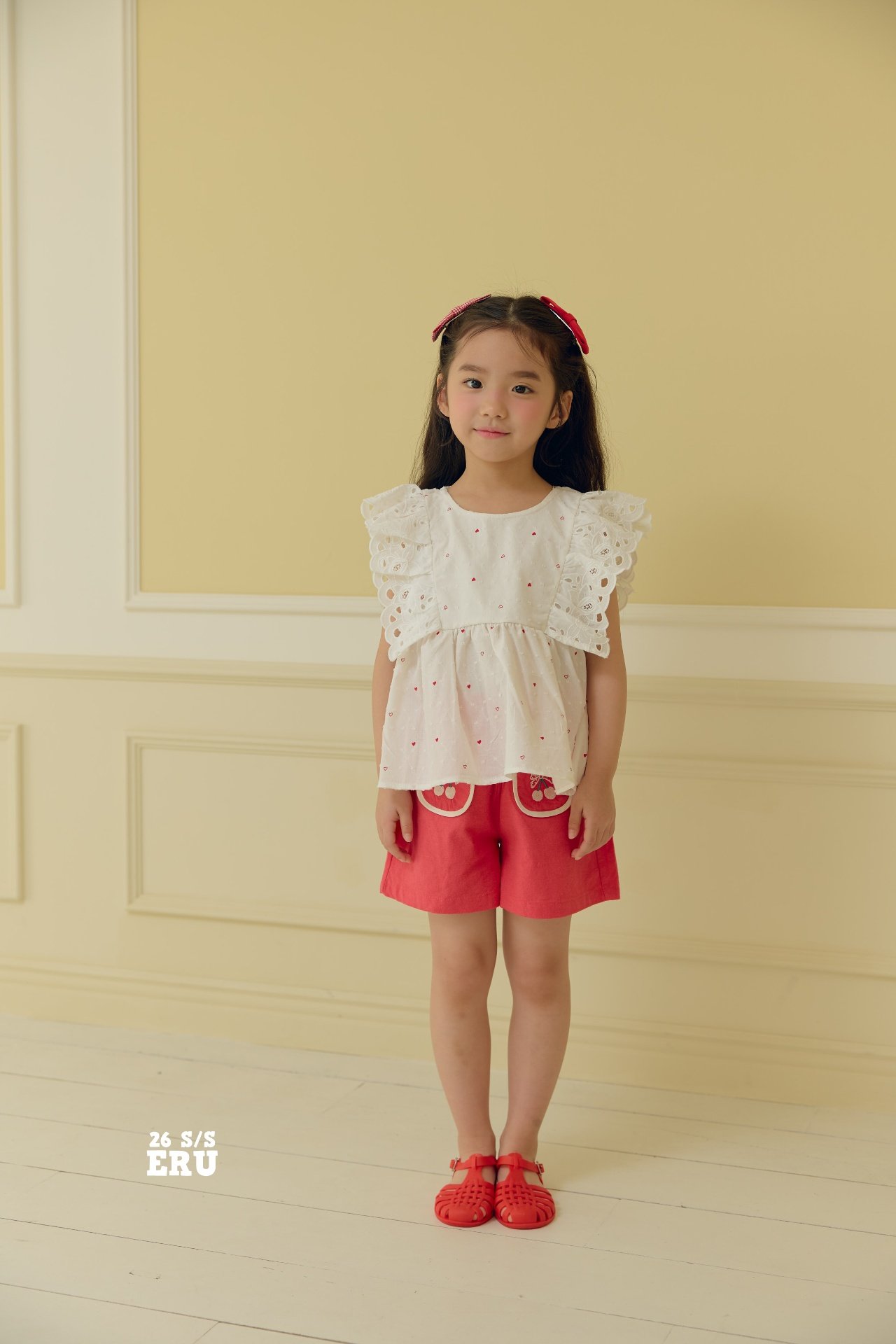 心心 Ruffle Top