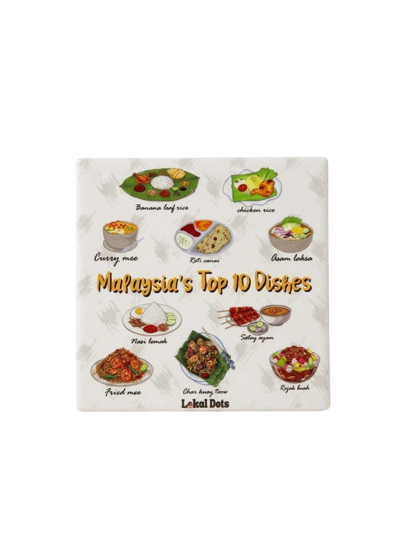 YJS 11 - Coaster Malaysia Top 10 Dishes 