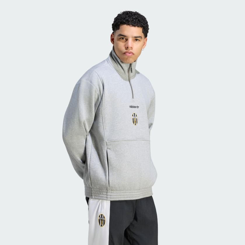 Adidas Juventus 祖雲達斯EQT 半zip拉鏈羊毛衛衣 KF9829