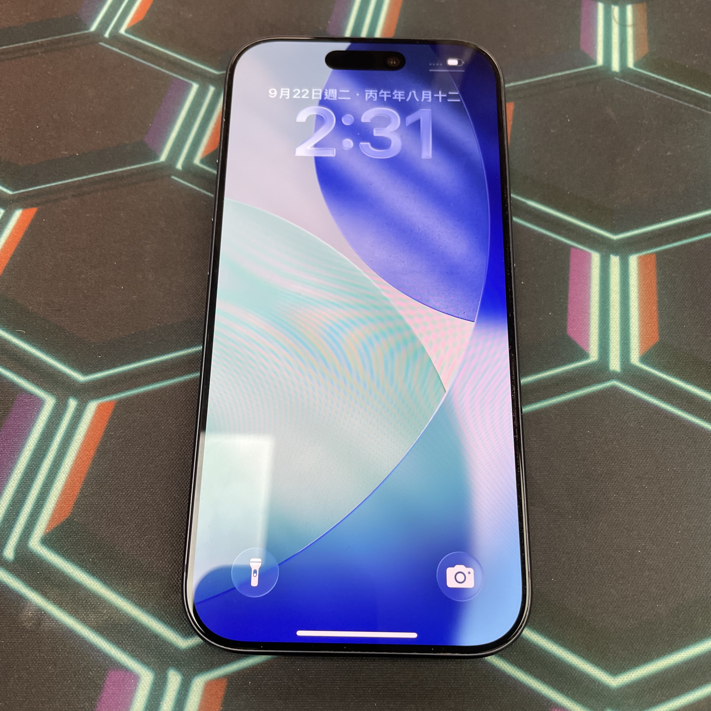 *7969 17 pro 完美機 256GB 電100 藍色 blue