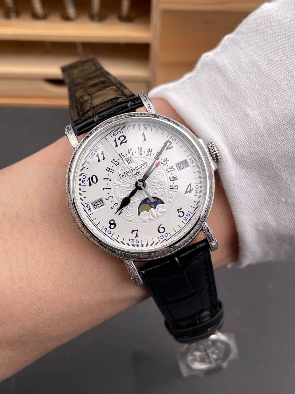 🌐V3版 百达翡丽古典超级复杂多功能5159 万年历系列腕表/38mm/9015机🌐