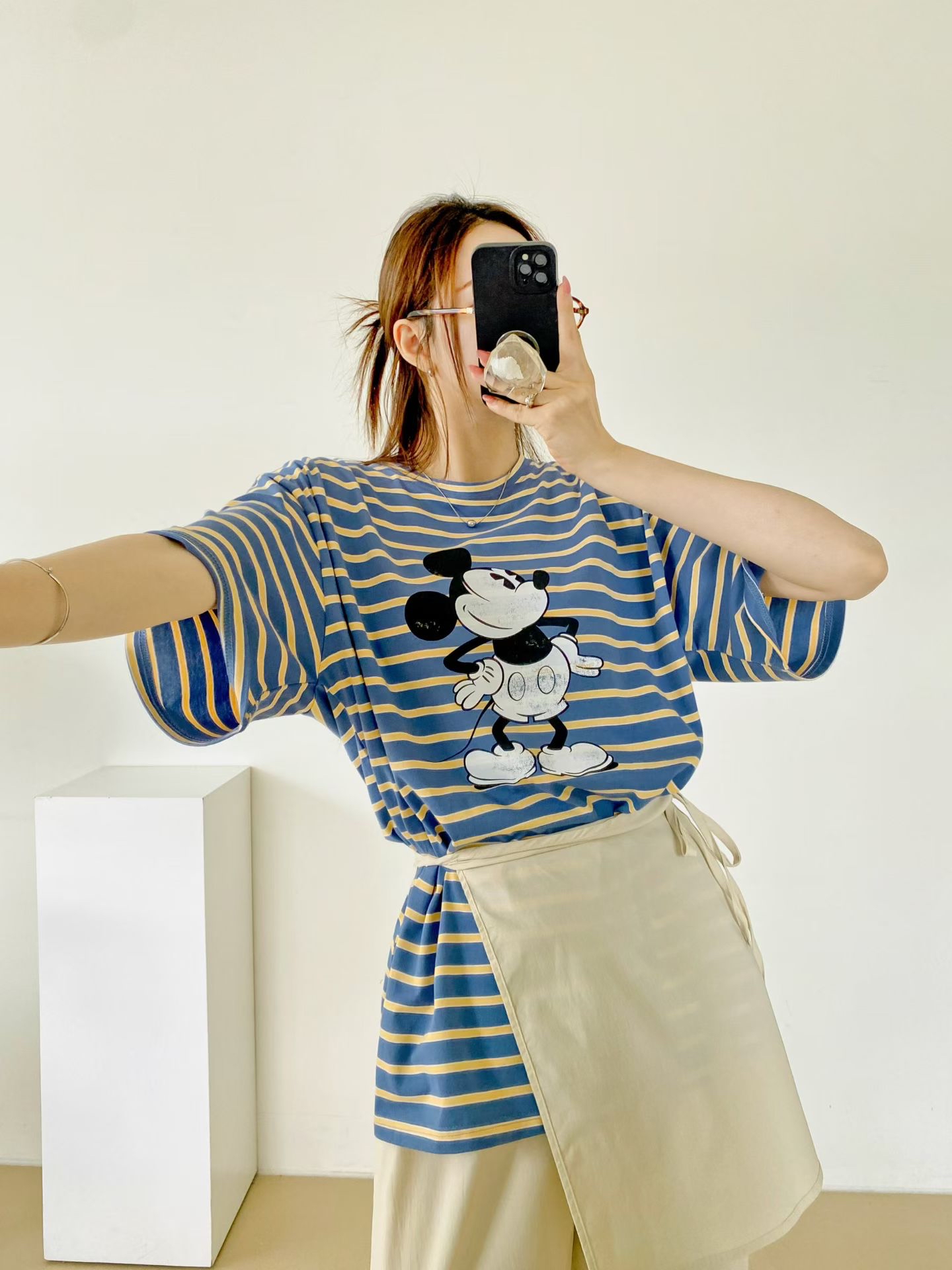 NB20 間米奇長Tee 