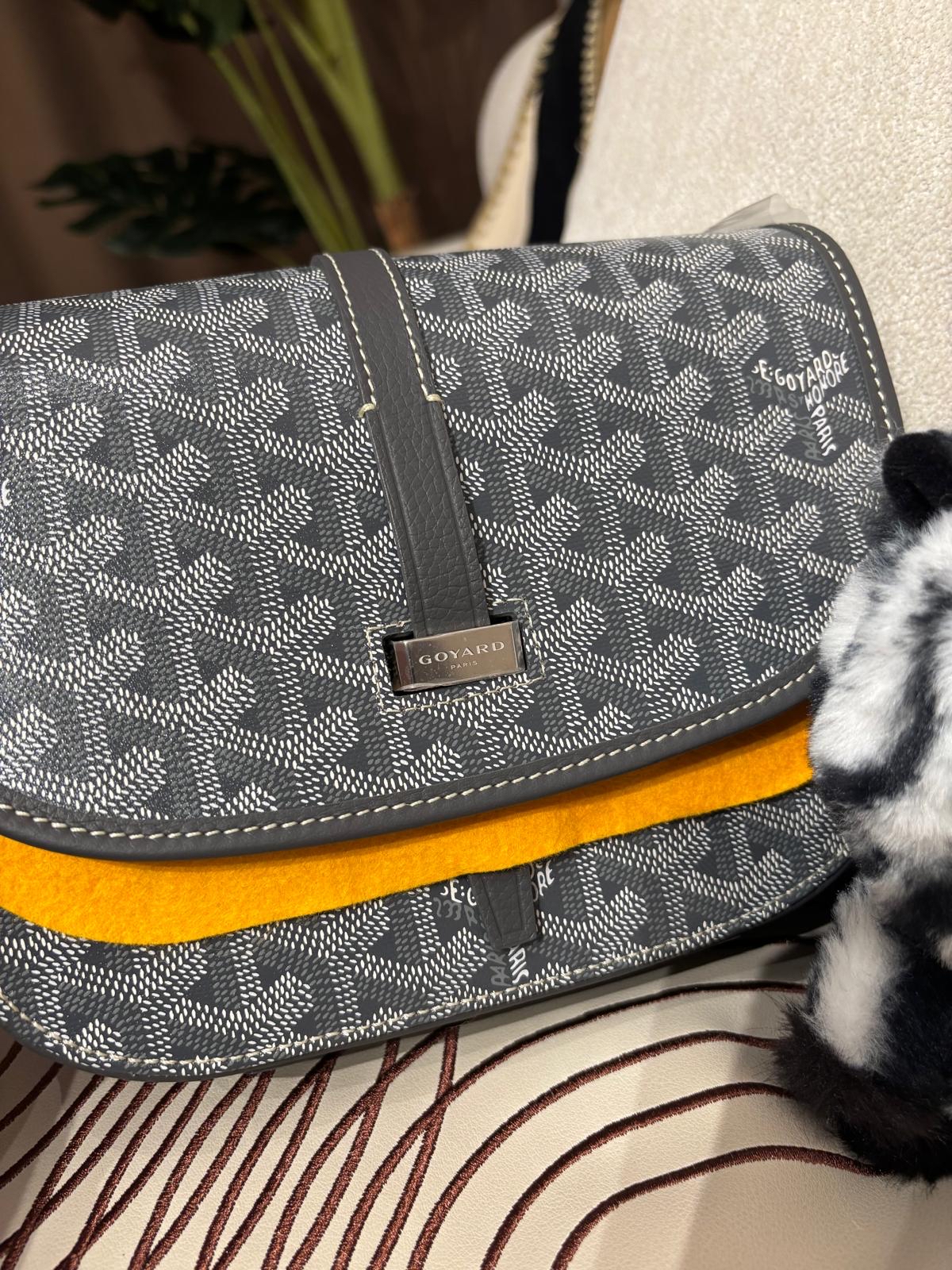全新 Goyard Belvedere Pm grey 100%Authentic ,100%new 全新 ✅收據✅booklet✅塵袋