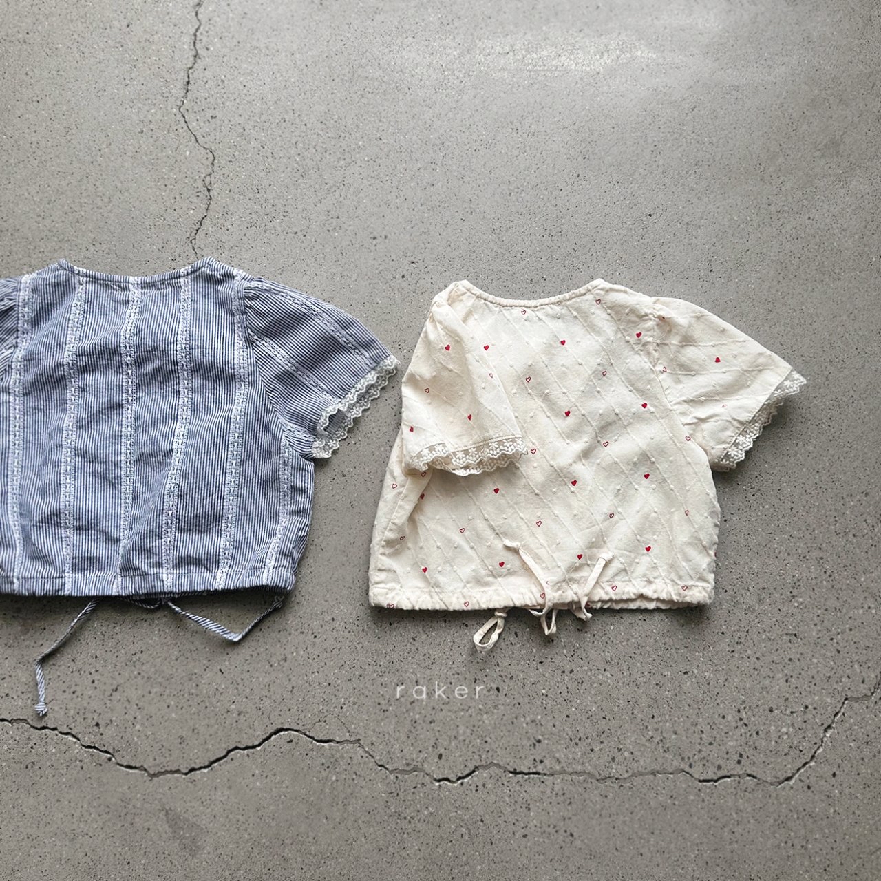 Raker | Frill blouse(Ivory L105-115)