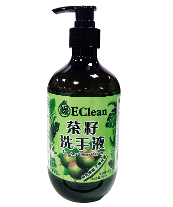 綠Eclean茶籽洗手液450ml