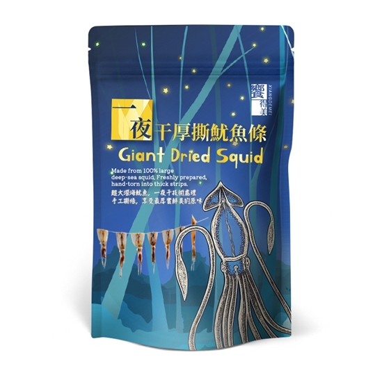 【台灣直送】饗得美 一夜干厚撕魷魚條