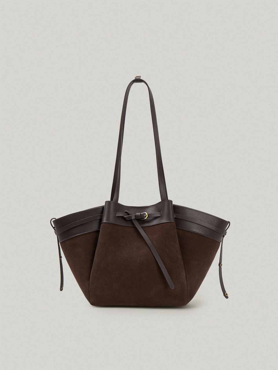ANTHOS BAG-SUEDE (BROWN)