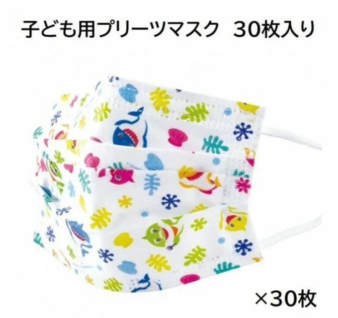 SKATER 兒童口罩系列 30枚入 - 現貨