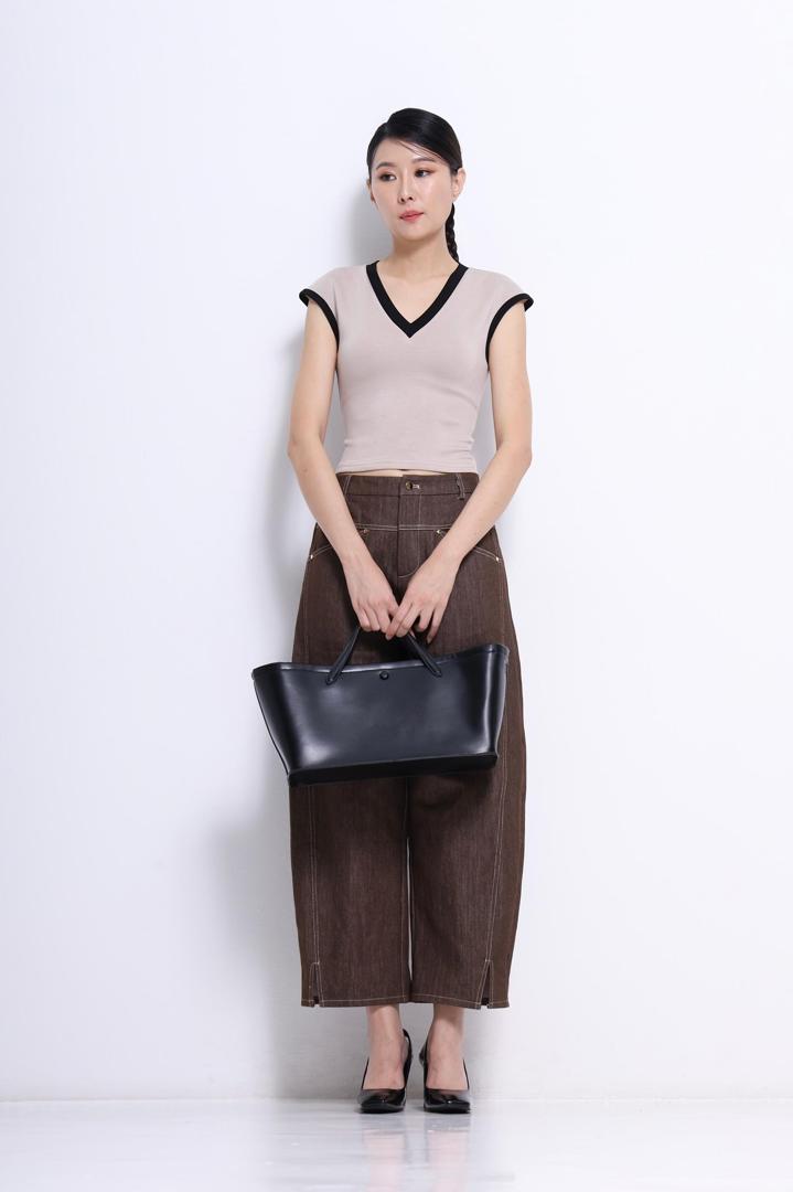 V领出袖上衣 2702