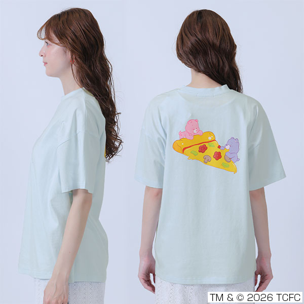 🎀【預訂】MARY QUANT x Care Bears Pizza Big T-shirt B