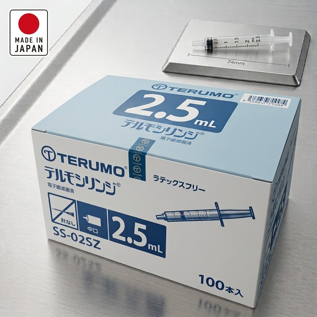 🔥🔥【日本製《TERUMO》即棄式餵食針筒】2.5ml | 100支