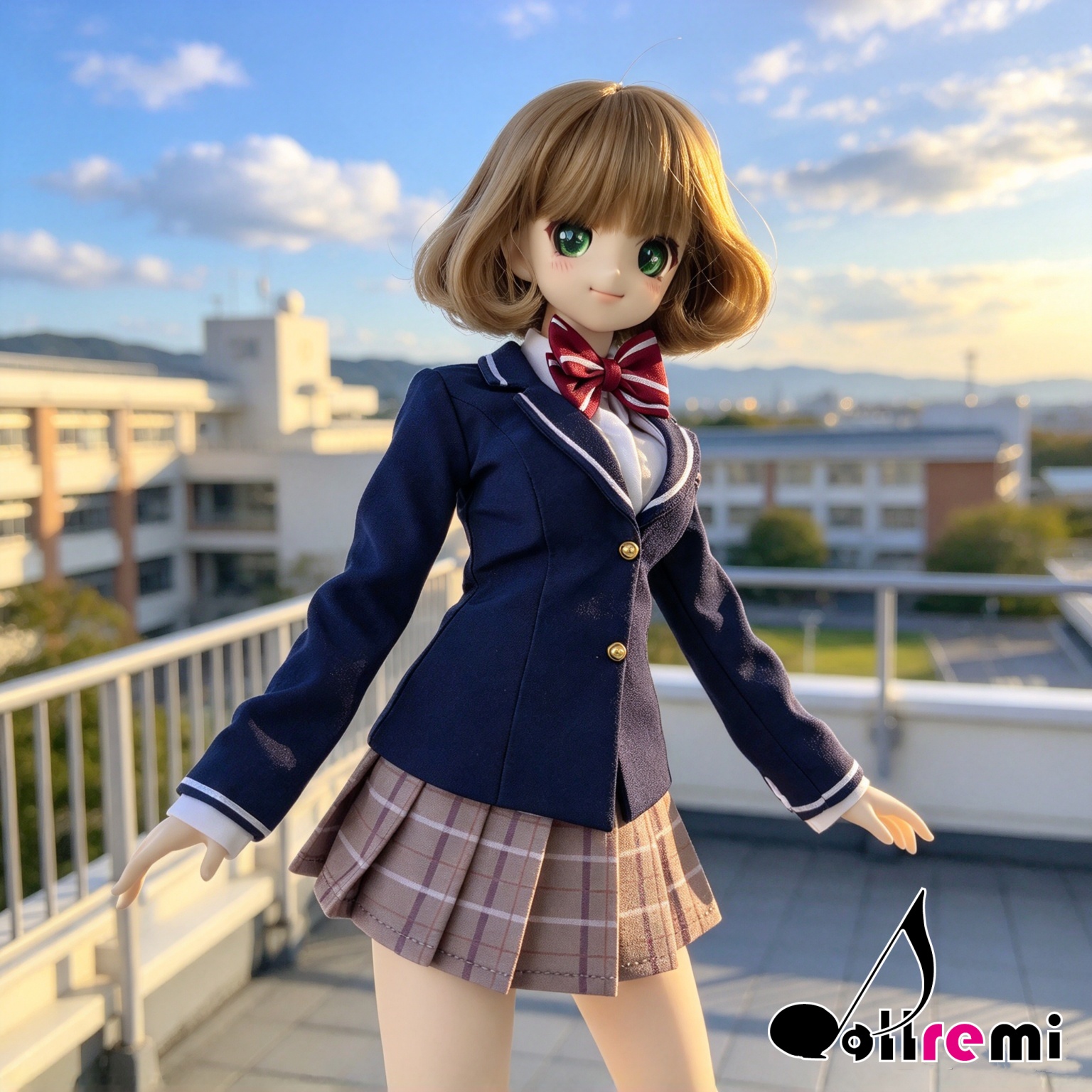 【dollremi】(DD0957) COS The Angel Next Door Spoils Me Rotten 關於我在無意間被隔壁的天使變成廢柴這件事 Shiina Mahiru 椎名真昼 School Uniform 學校制服