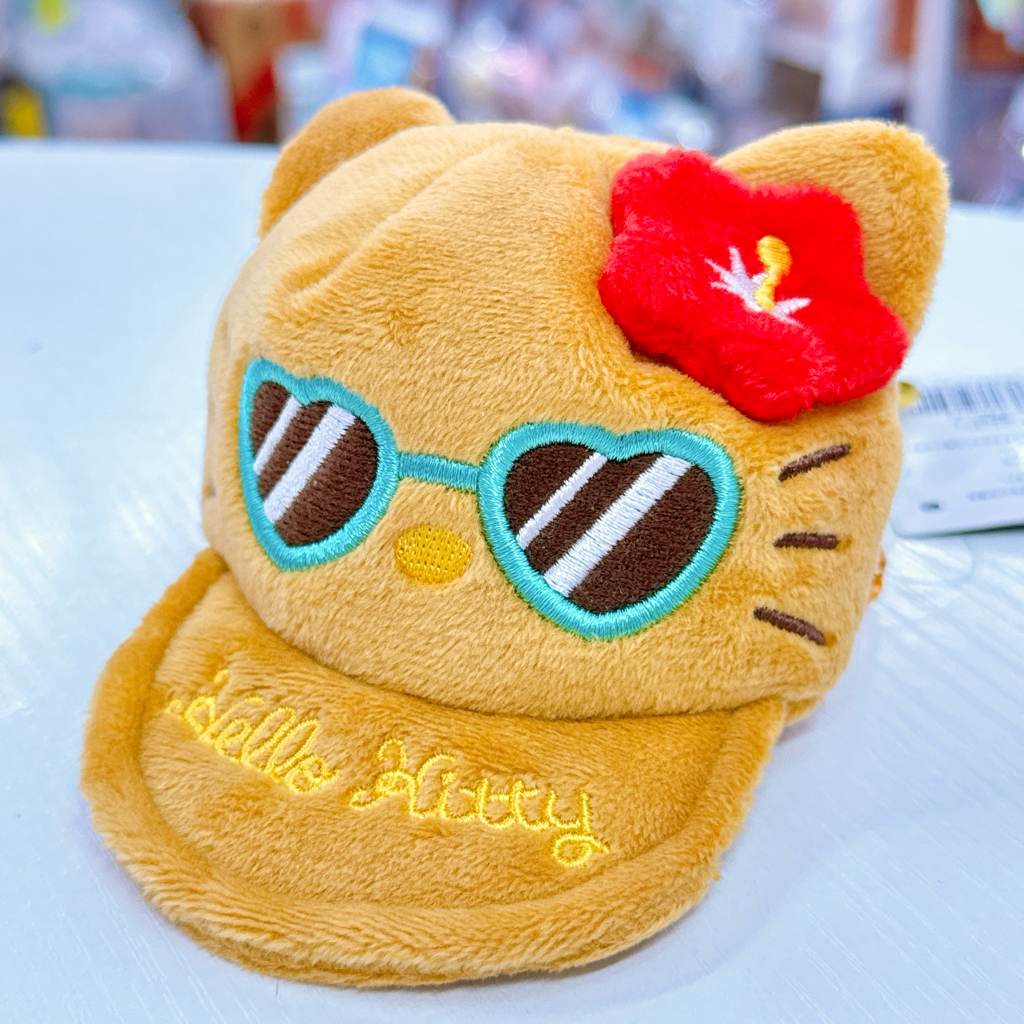 日本版Hello Kitty帽型掛袋 可掛袋 可當散銀包或放耳機雜物