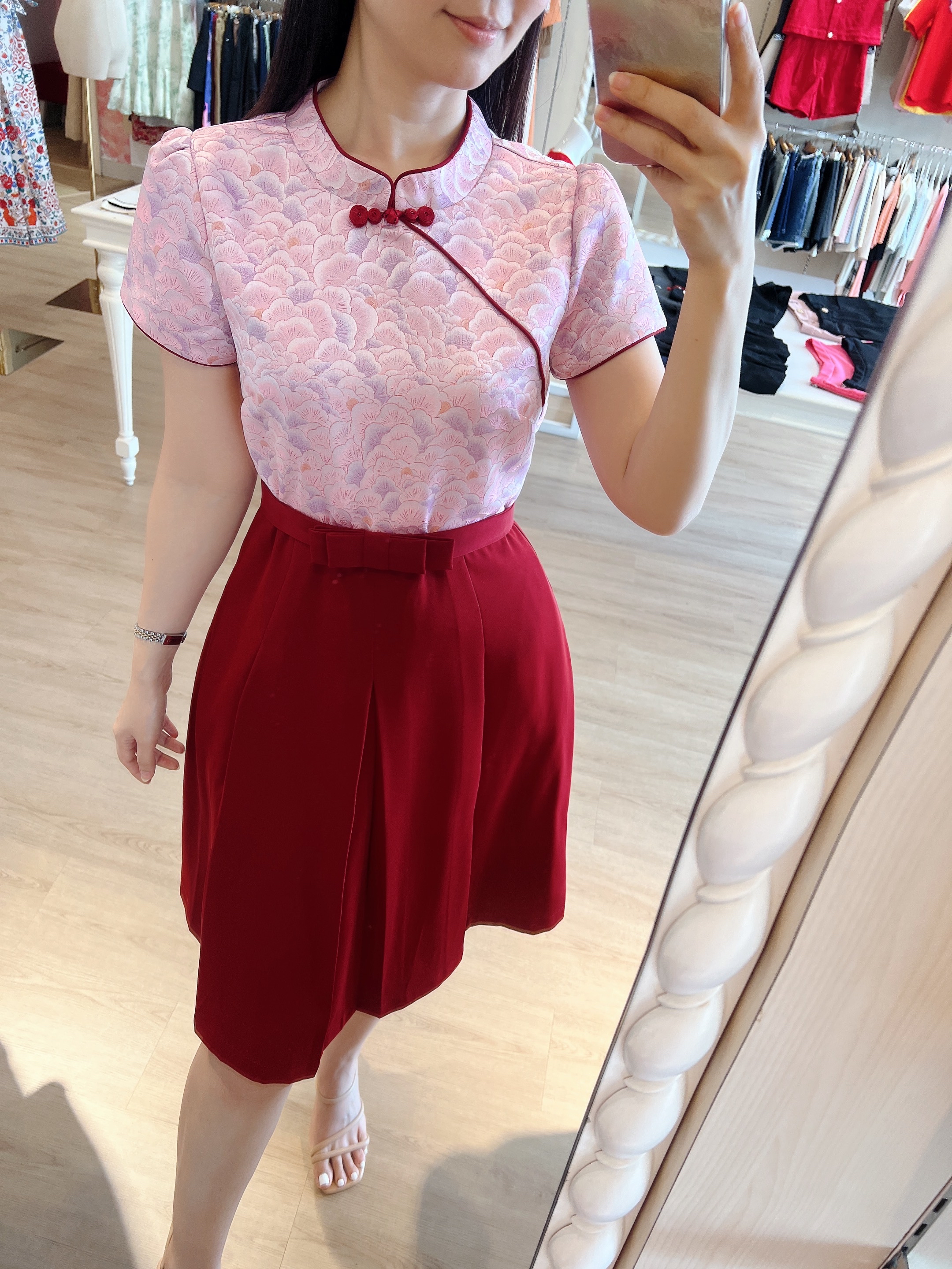 Sweet Cheongsam Dress