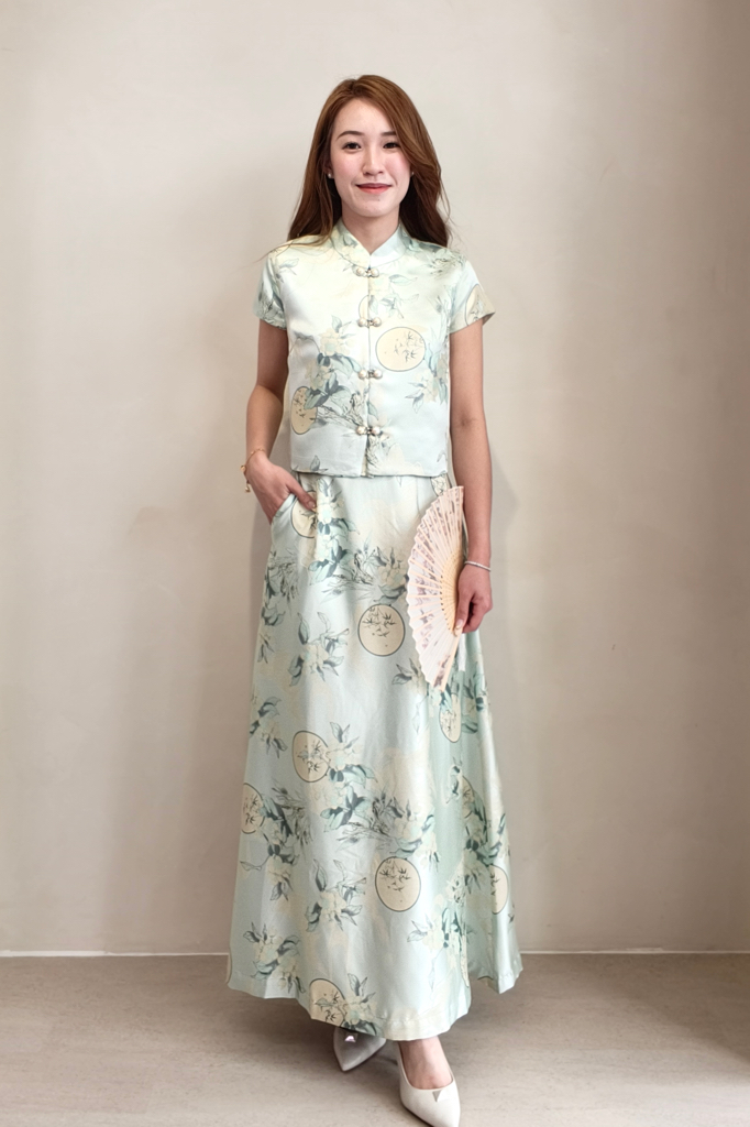10141119 + 12241120 Serene Blossom Two-Piece Set