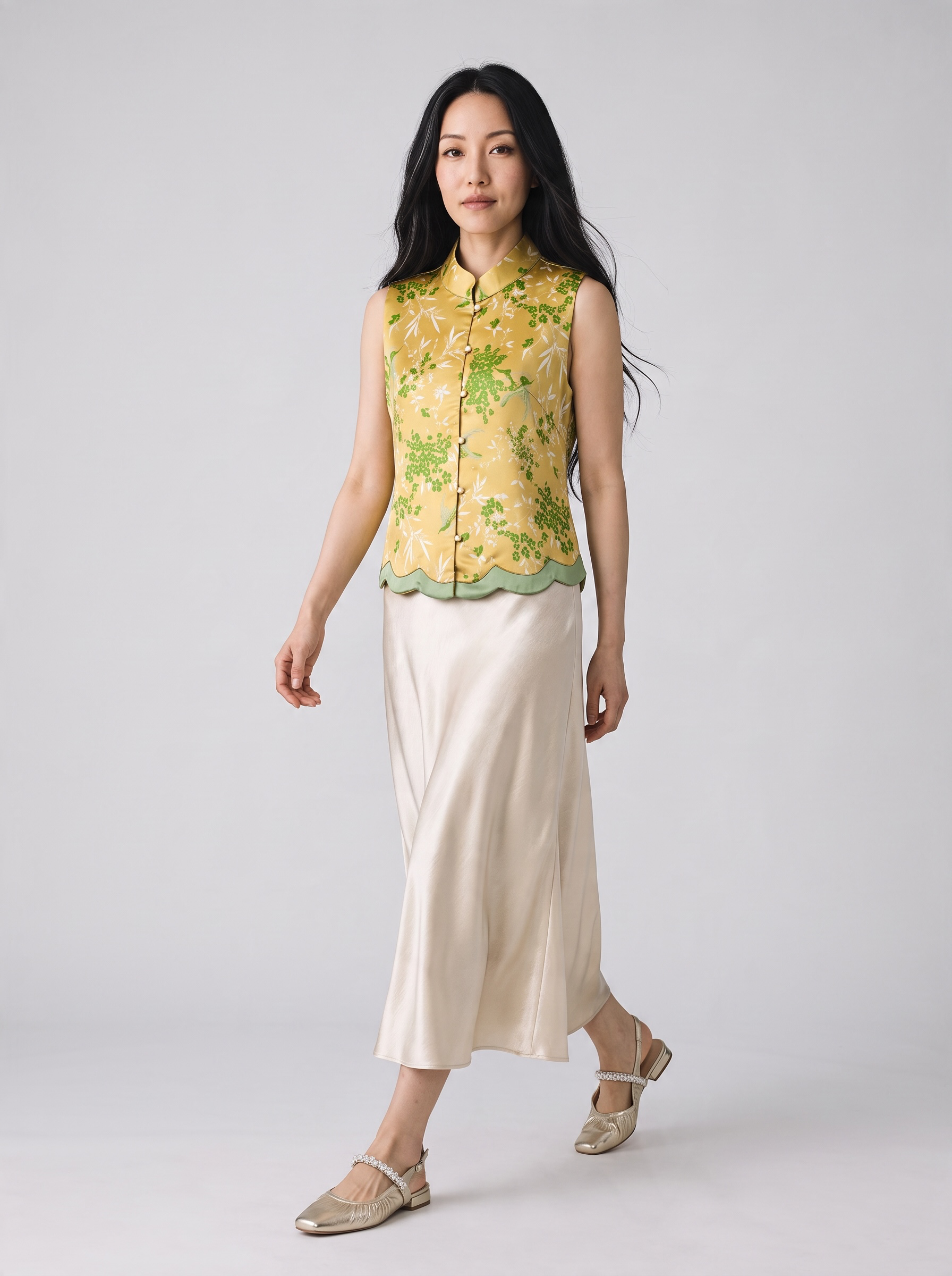 Oriental Qipao Top M267