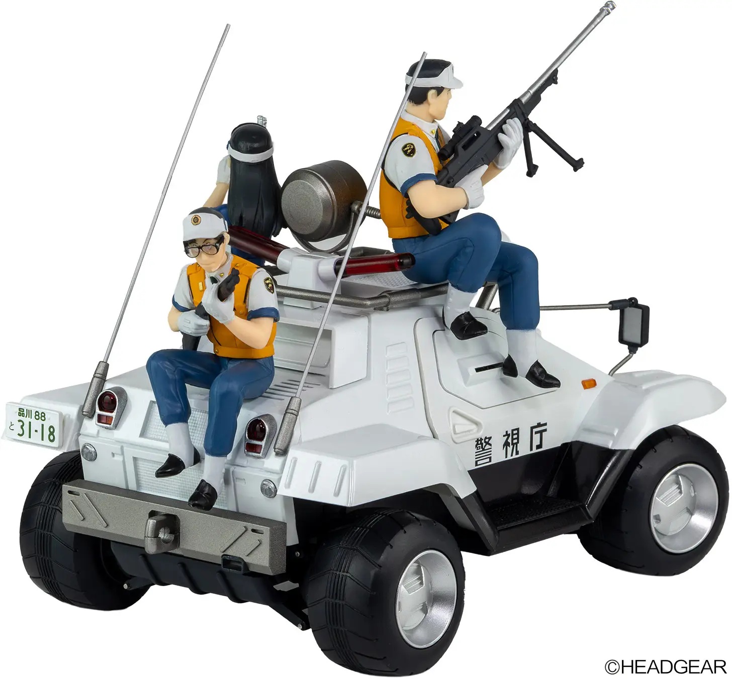 1/24 Patlabor: The Movie Special Command Vehicle Type 98 (Vehicle: Plastic Model / Painted Finished Product Figure Included) (Reissue)
