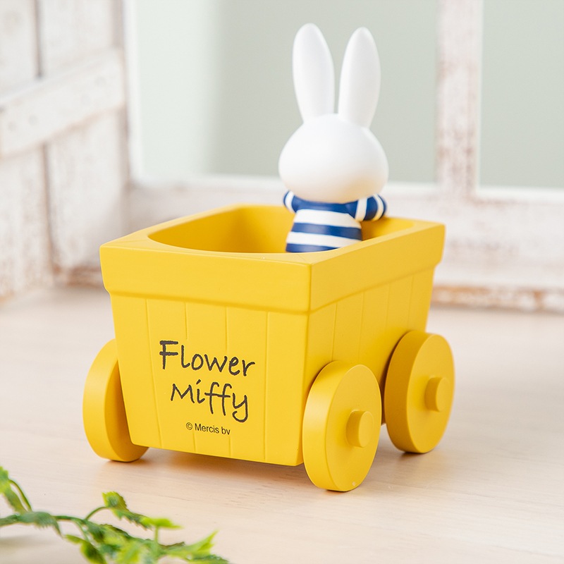 預購 miffy MF 限定 樹脂膠 車仔花盤