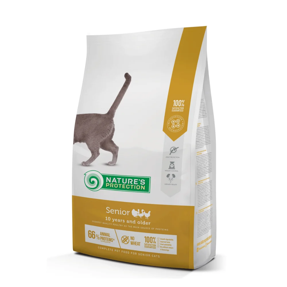 Nature's Protection 保然｜Senior 活力老貓糧 (適合10歲以上) 2kg - FS431