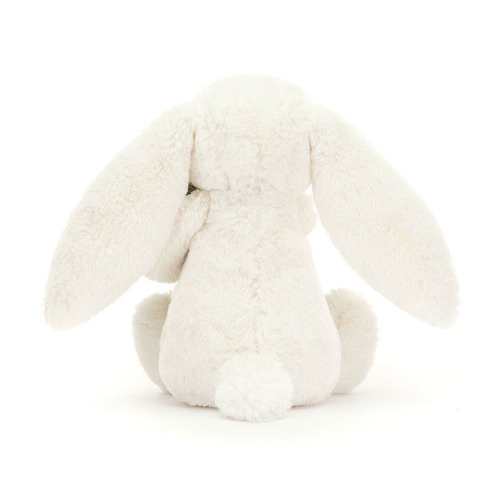 JELLYCAT Bashful Bunny with Christmas Tree H18cm 抱聖誕樹兔兔