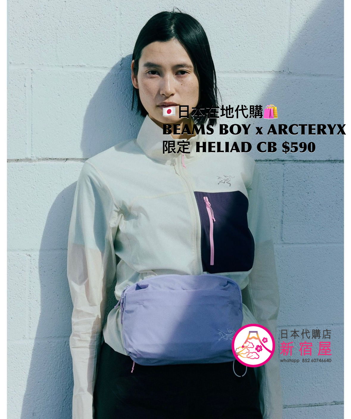 BEAMS BOY x ARCTERYX 限定 HALIAD CROSSBODY