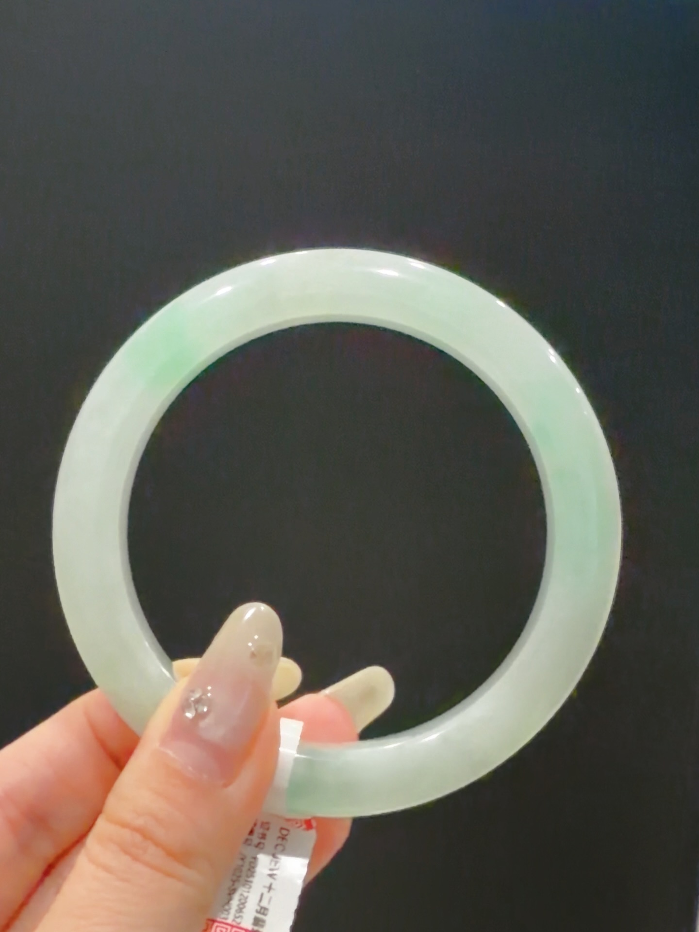 🇲🇾翡翠金丝绿种水镯 (正圈)📏圈口57.6mm  宽度11.6mm  厚度9.3mm💯天然缅甸翡翠A货🪪附证书及鉴赏期🌏全球配送💰Rm3980.00#马来西亚翡翠 #怡保 #吉隆坡 #新山 #新加坡