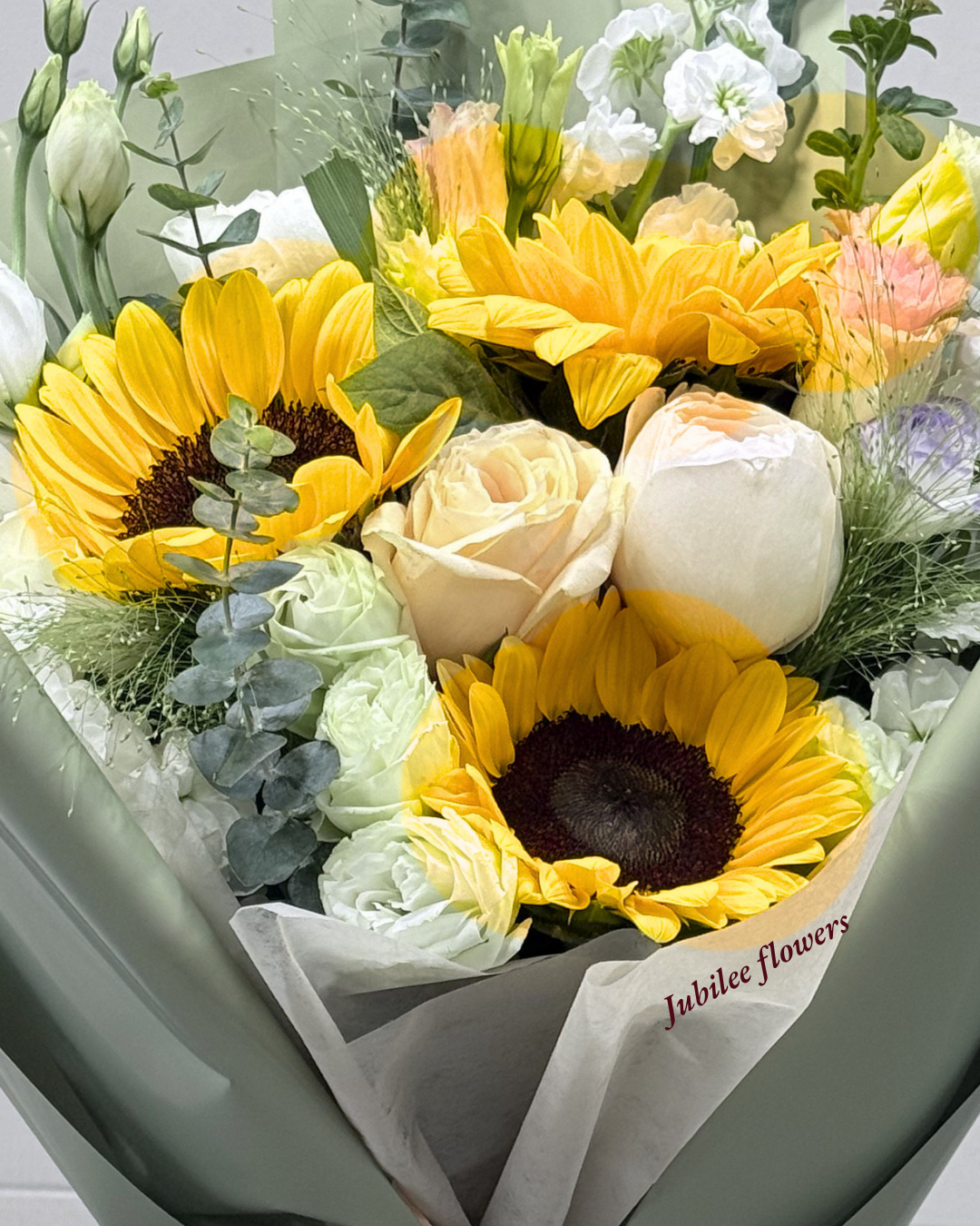 🌻向日葵玫瑰花束 