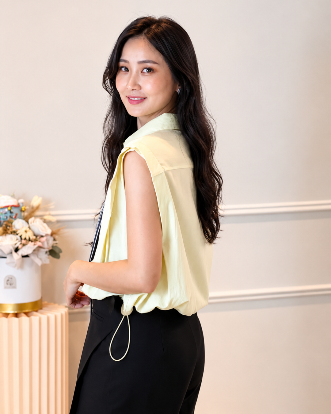 5118 Aurelia Scarf Blouse - With Tie