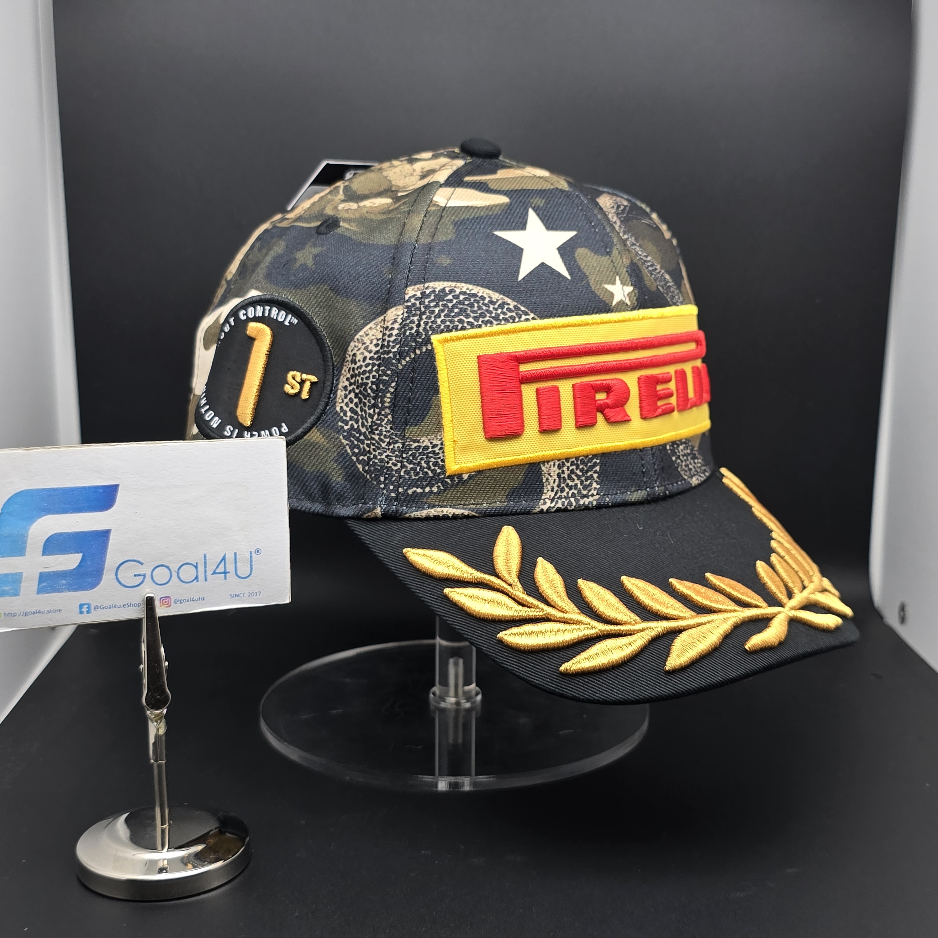 🌵德州賽車風情 F1 Pirelli倍耐力 2026 Austin GP 奧斯汀站特別版 P1冠軍帽 PIRPC0121