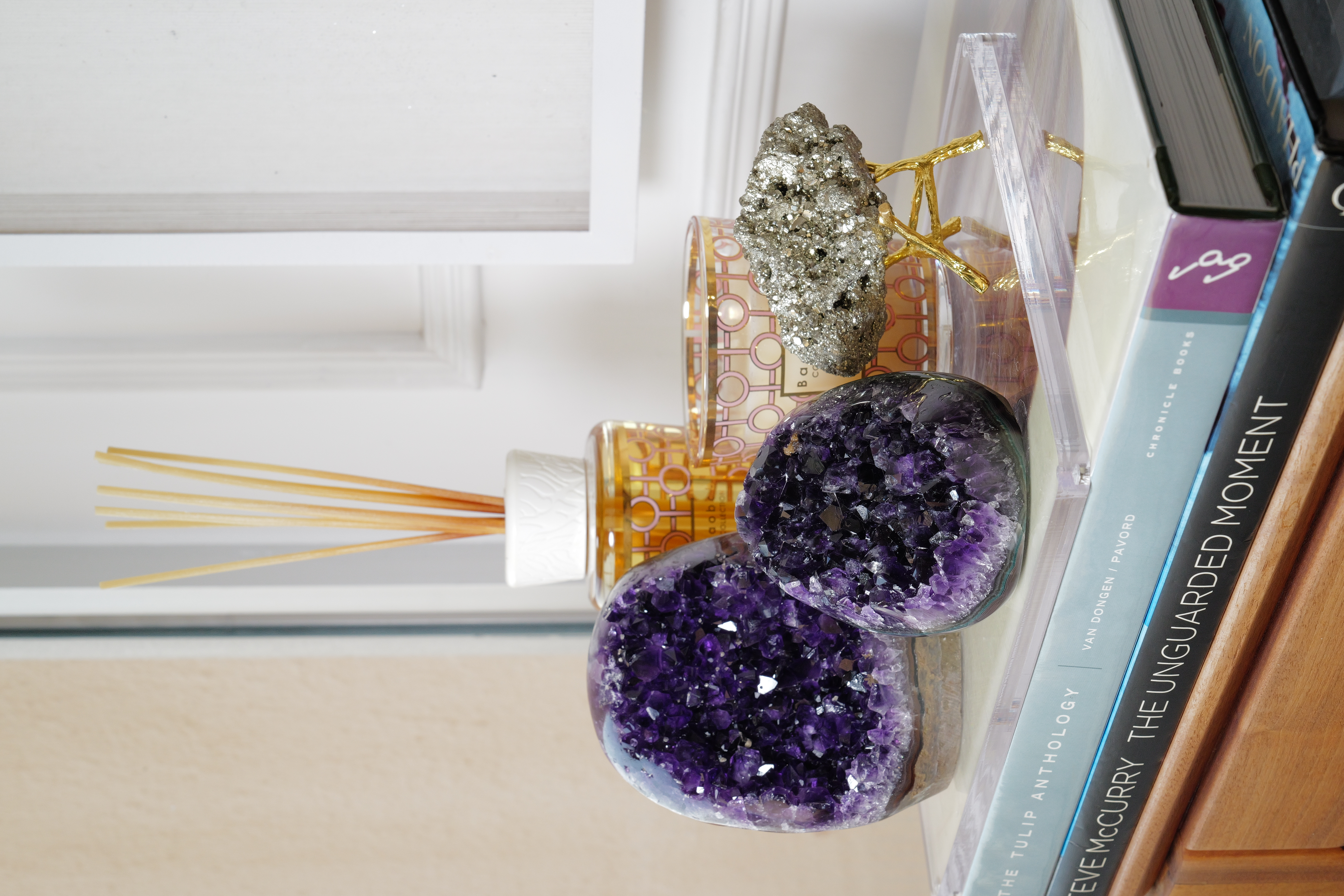  ༒ Uruguay 頂級帝王紫 8.8cm共生軟糖紫晶鎮༒ AM3002C31G68T-RA28*78T