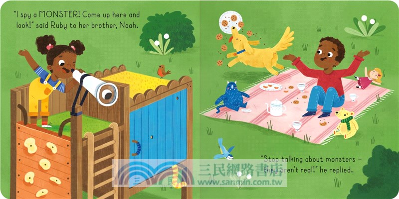 Monster：A lift, pull and pop book