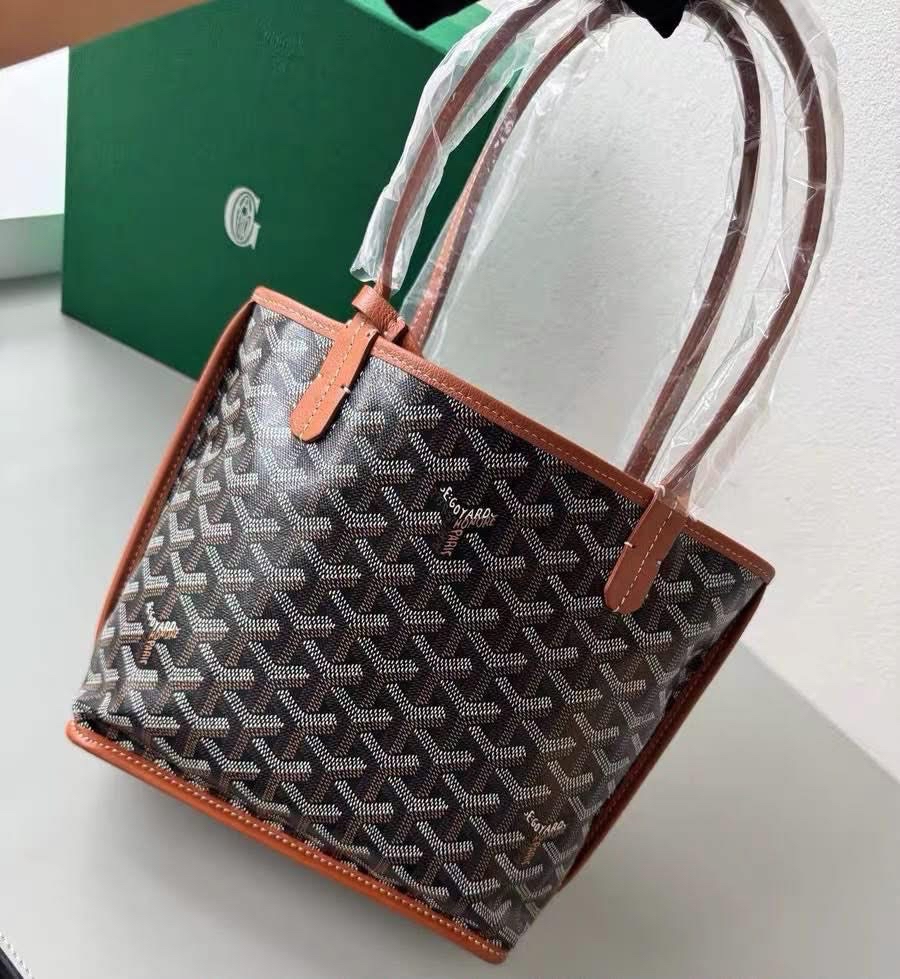 全新 Goyard Anjou mini tote bag  100%Authentic ,100%new 全新 ✅收據✅塵袋