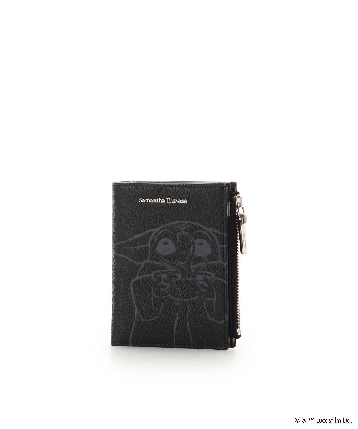 🌸 【預訂】短銀包(BK) - Samantha Thavasa x GROGU