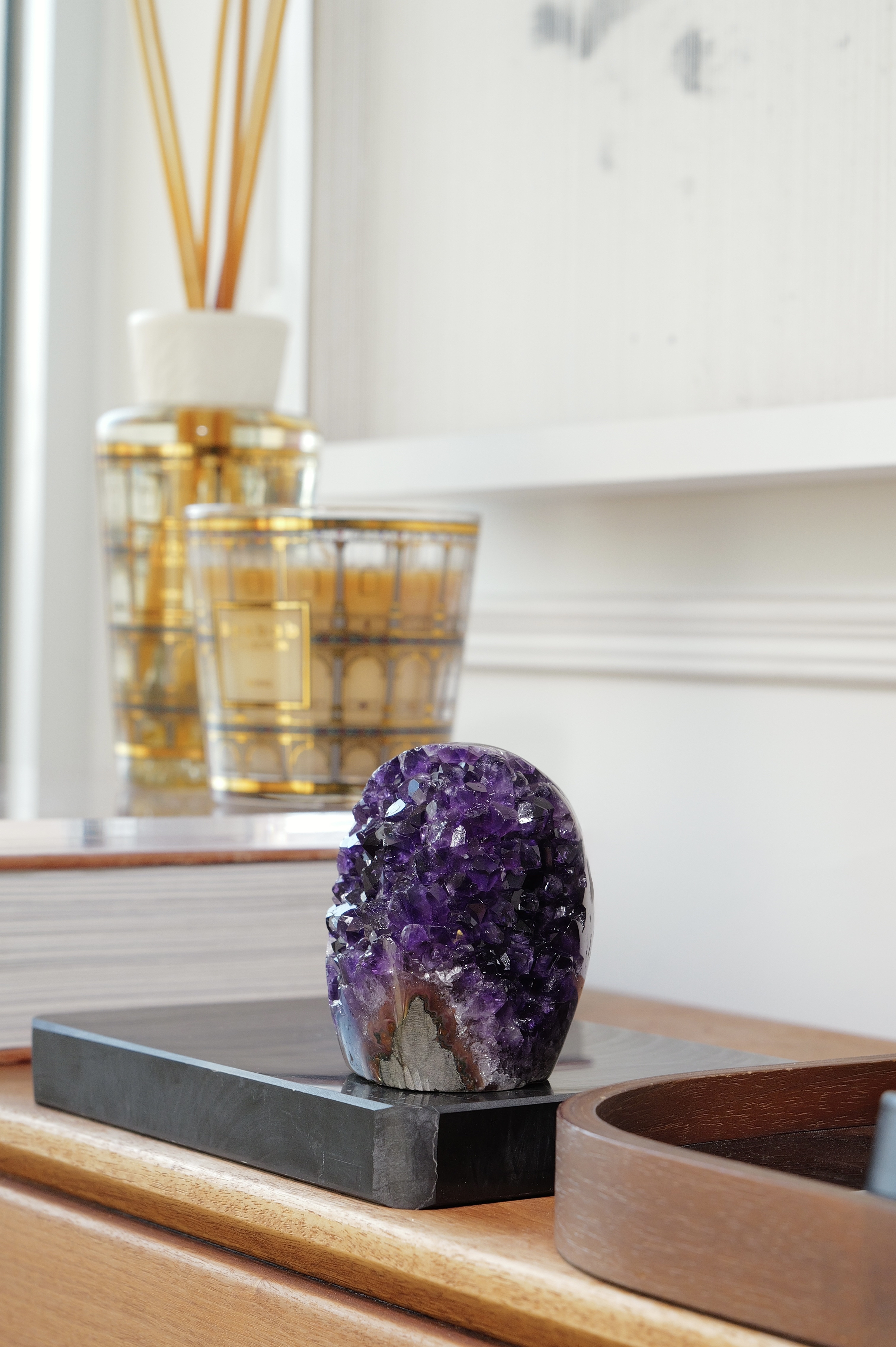 ༒ Uruguay 頂級帝王紫 7.5cm紫晶鎮༒ AM3001C31GA7A-RA28*AST