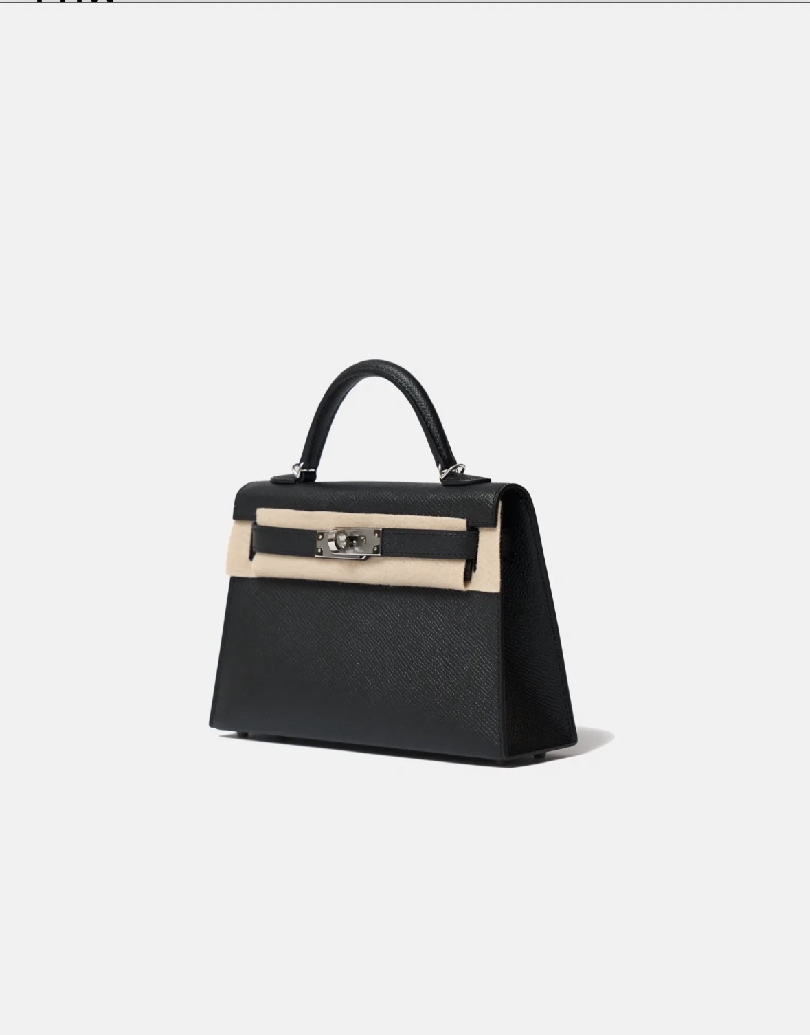 Hermes 全新🆕 Mini Kelly ll Noir l Black 經黑色 Epsom皮 Silver buckle銀扣