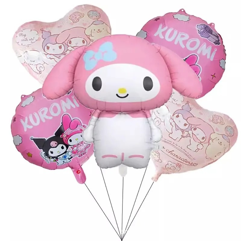 Sanrio生日派對氣球套裝(5個) -1套  現貨