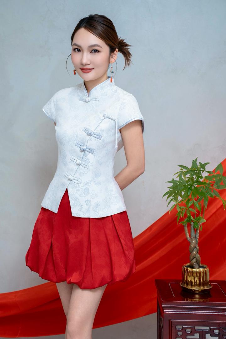 CB2672 XIU RU YI WOMEN BLOUSE 
