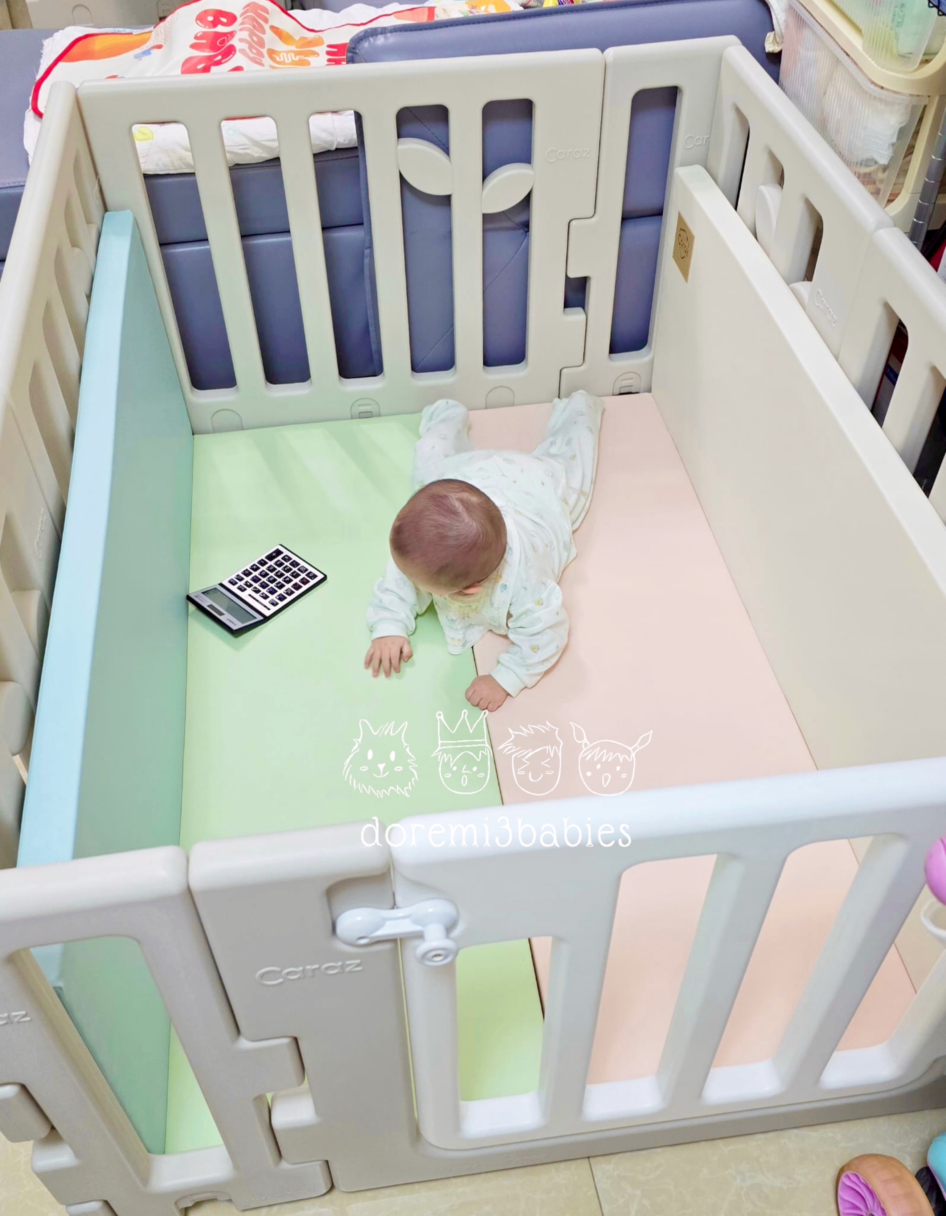 Caraz Leaf 圍欄地墊 88 X 120cm 套裝 [送直型卡扣4個](預訂5-7日)