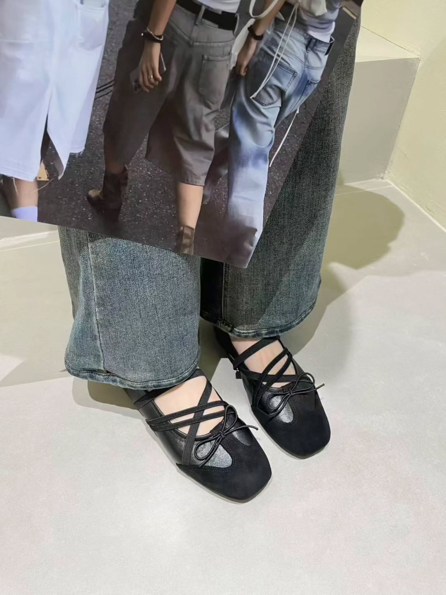 6638-1A 小众设计感平底鞋 🇨🇳