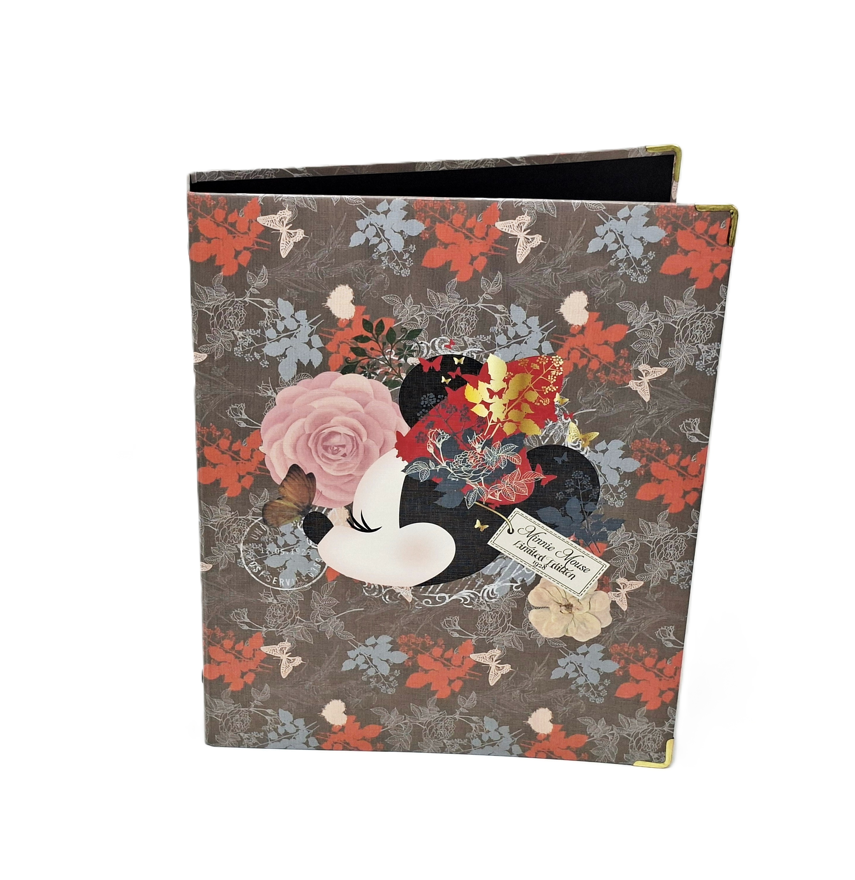 精裝3孔夾 Minnie Mouse   (DPAC-31302B)