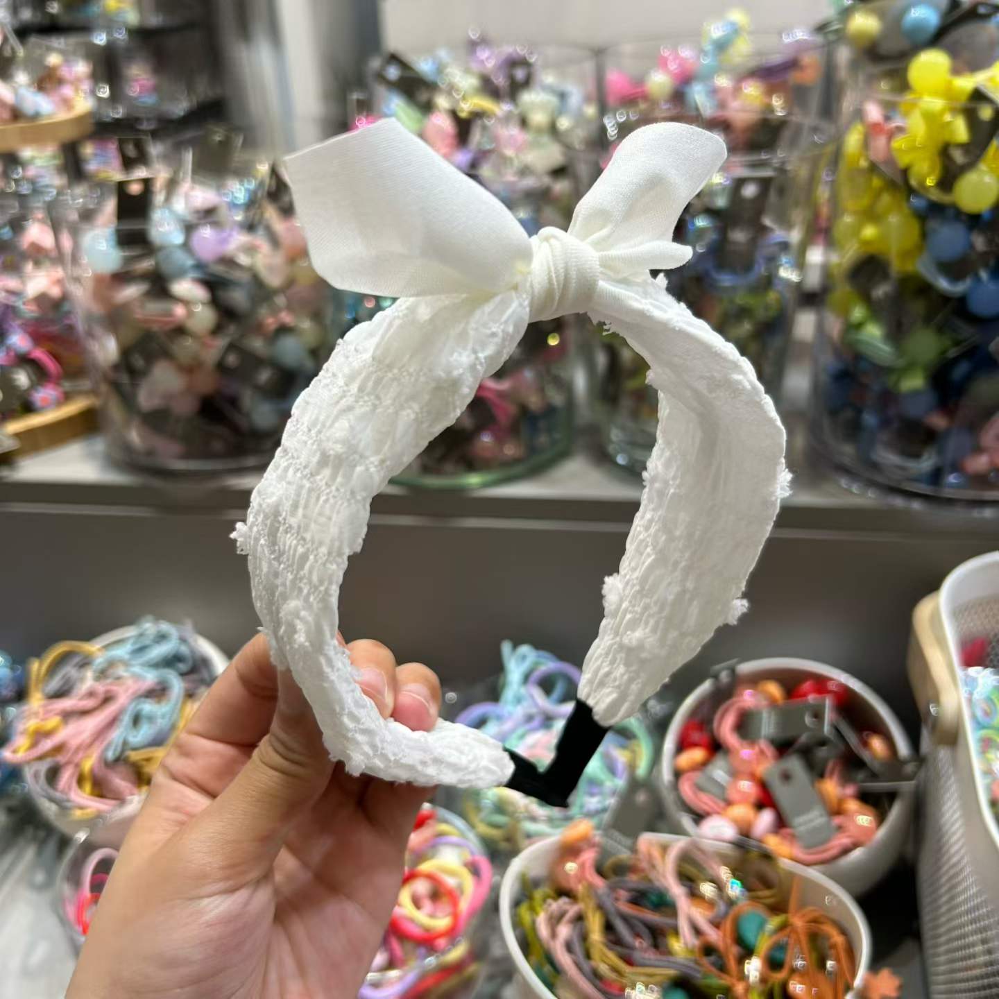 🎀 波點蝴蝶結兒童頭箍 🎀