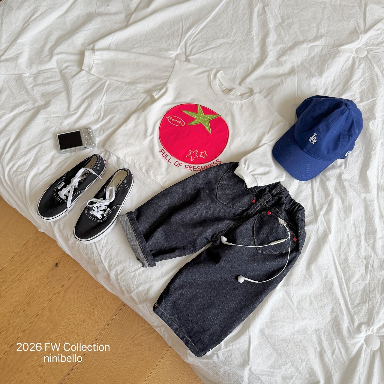 Ninibello | Tommy Heart Denim Pants 