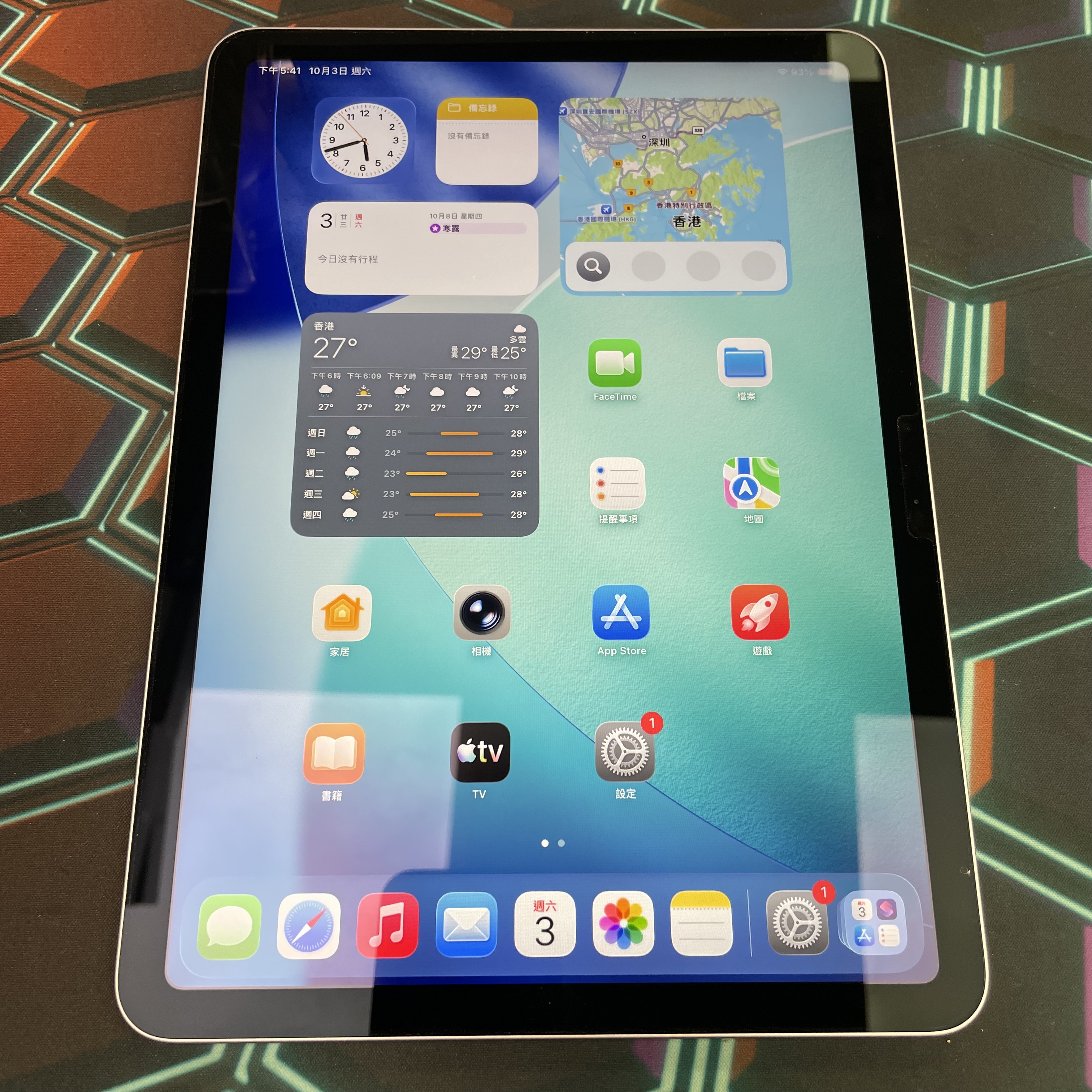 *8098100 iPad Air 8 11吋 M4 完美機 128GB WIFI版 紫色 purple